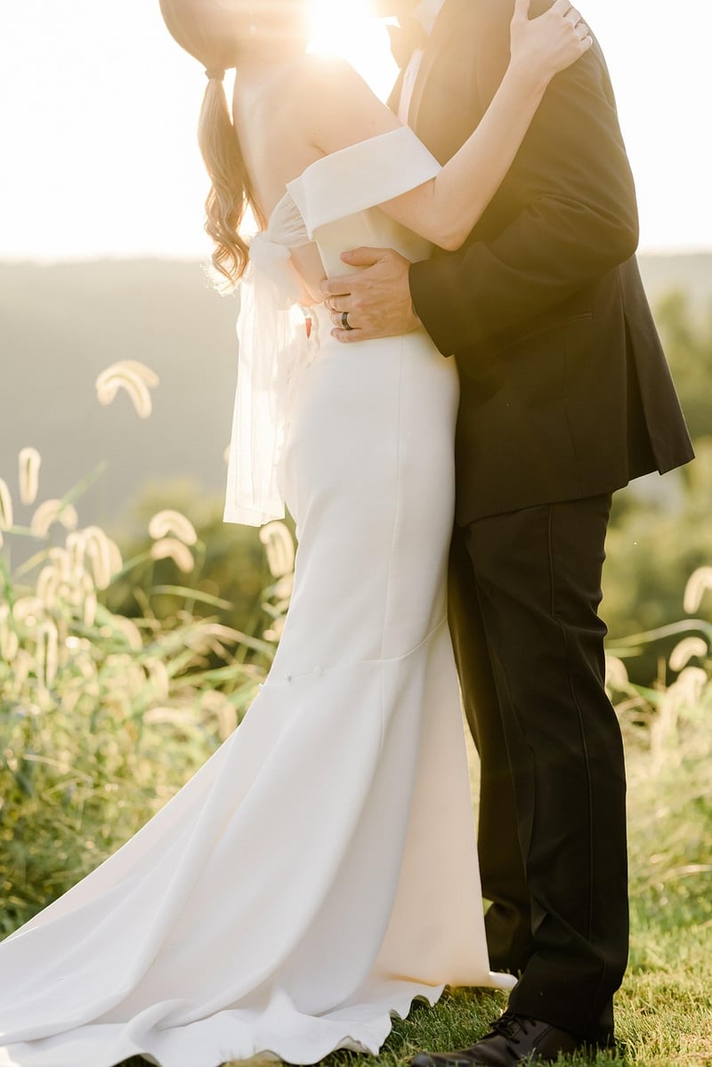 Wedding Couple Under the Stars